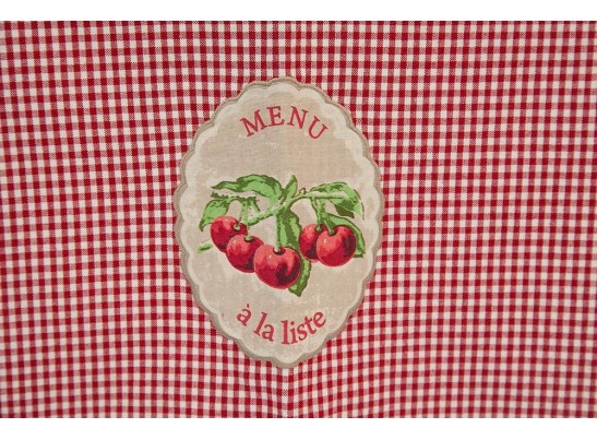 Скатерть Country Kitchen (бежевый/красно-белый/150*250)