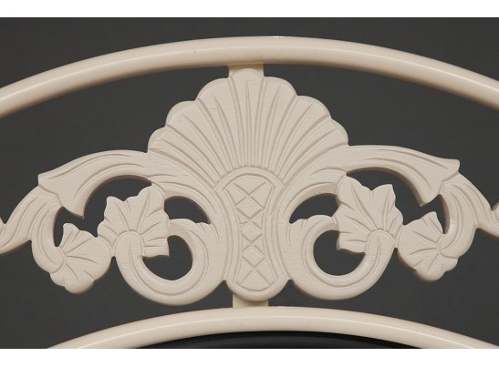 Двуспальная кровать CANZONA 180 Белый (butter white)