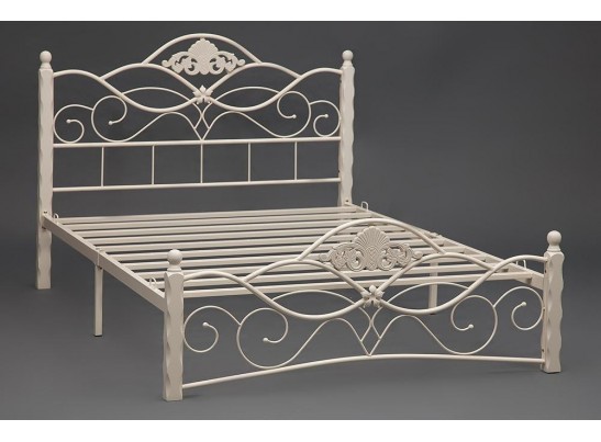 Двуспальная кровать CANZONA 160 Белый (butter white)