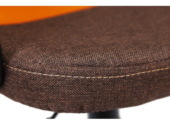 Кресло BAGGI (ткань/коричневый/оранжевый) в Каменске-Уральском
