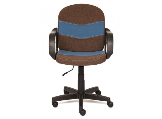 Кресло BAGGI (ткань/коричневый/синий) в Каменске-Уральском