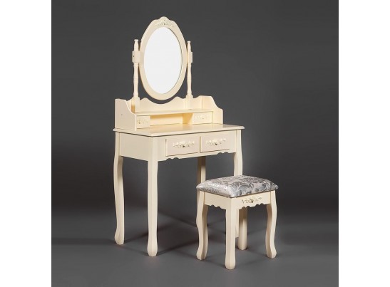 Туалетный столик с зеркалом и табуретом Secret De Maison ARNO ( mod. HX18-263 )
