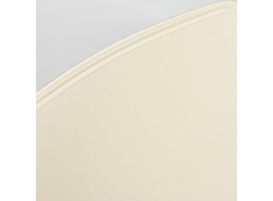 Стул GENIUS (mod 75) бежевый/коричневые ножки