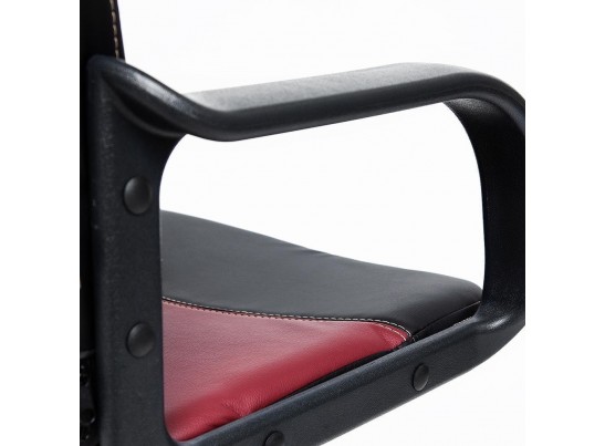 Кресло BAGGI (кожзам/черный/бордо) в Каменске-Уральском