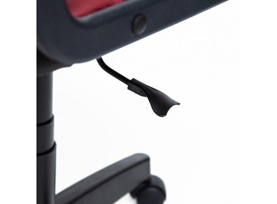 Кресло BAGGI (кожзам/черный/бордо) в Каменске-Уральском