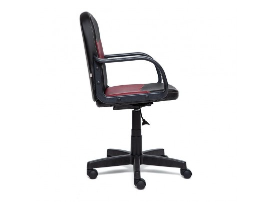 Кресло BAGGI (кожзам/черный/бордо) в Каменске-Уральском