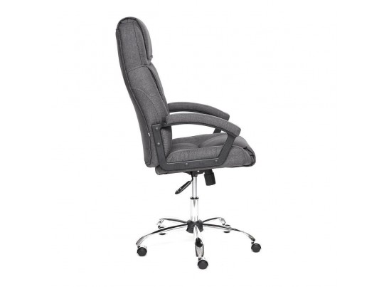 Кресло BERGAMO хром (ткань/темно-серый) в Каменске-Уральском