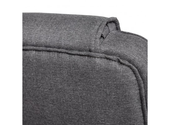 Кресло BERGAMO хром (ткань/темно-серый) в Каменске-Уральском