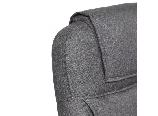 Кресло BERGAMO хром (ткань/темно-серый) в Каменске-Уральском