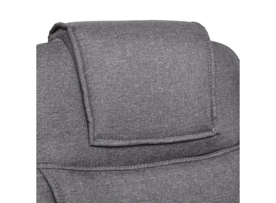 Кресло BERGAMO хром (ткань/темно-серый) в Каменске-Уральском