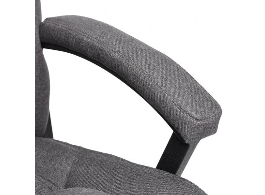 Кресло BERGAMO хром (ткань/темно-серый) в Каменске-Уральском