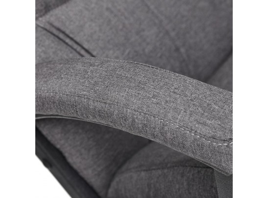 Кресло BERGAMO хром (ткань/темно-серый) в Каменске-Уральском