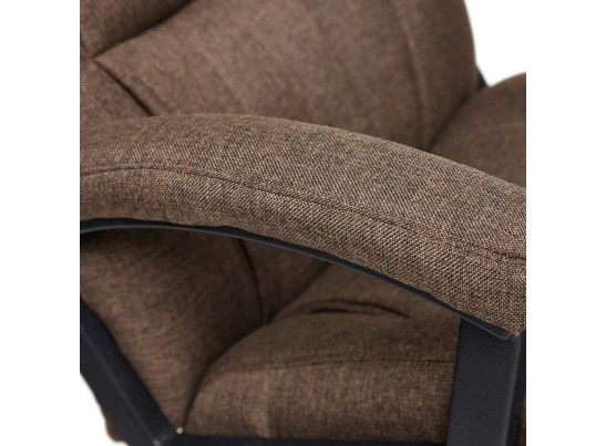 Кресло BERGAMO (ткань/коричневый) в Каменске-Уральском