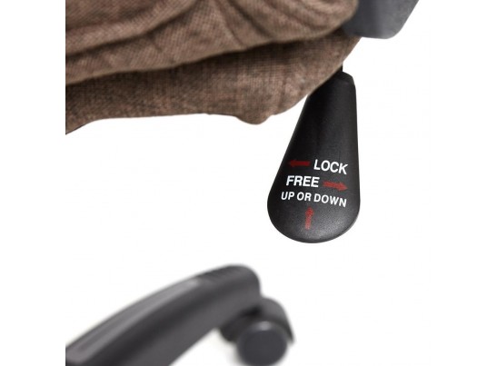 Кресло BERGAMO (ткань/коричневый) в Каменске-Уральском