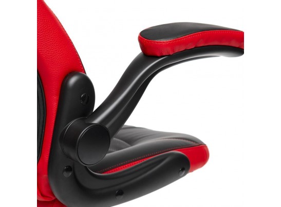 Кресло BAZUKA (кожзам/черный/красный) в Каменске-Уральском