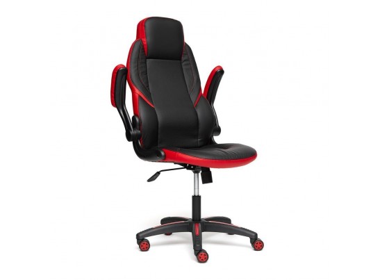 Кресло BAZUKA (кожзам/черный/красный) в Каменске-Уральском