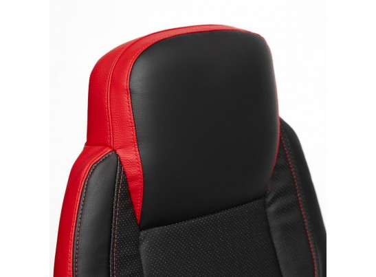 Кресло BAZUKA (кожзам/черный/красный) в Каменске-Уральском