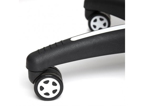 Кресло BAZUKA (кожзам/серый/белый) в Каменске-Уральском