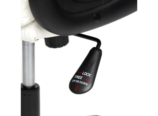 Кресло BAZUKA (кожзам/серый/белый) в Каменске-Уральском