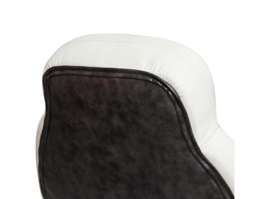 Кресло BAZUKA (кожзам/серый/белый) в Каменске-Уральском