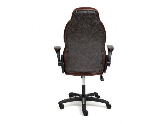 Кресло BAZUKA (кожзам/серый/коричневый) в Каменске-Уральском