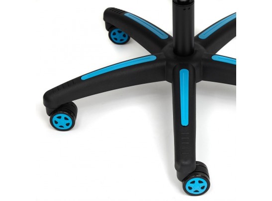 Кресло BAZUKA (кожзам/серый/голубой) в Каменске-Уральском