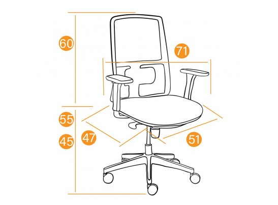 Кресло TELA ALU