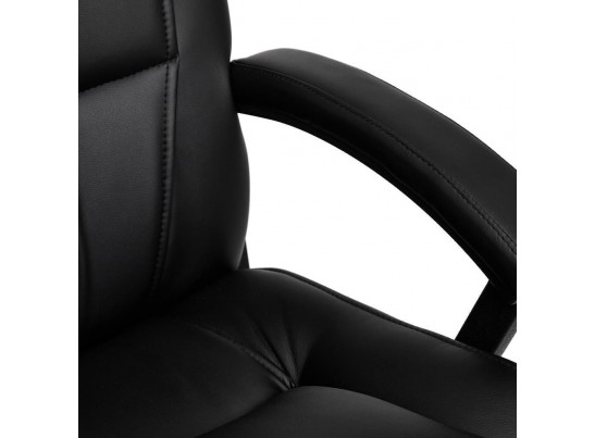 Кресло BERGAMO хром (кожзам/черный) в Каменске-Уральском