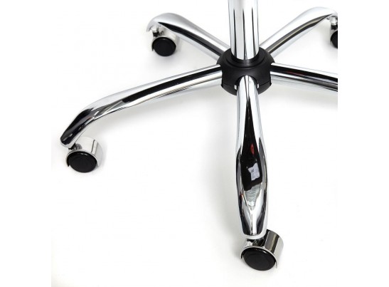 Кресло BERGAMO хром (кожзам/коричневый) в Каменске-Уральском