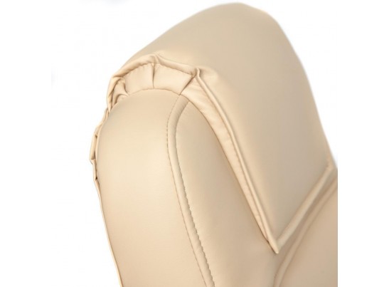 Кресло BERGAMO хром (кожзам/бежевый) в Каменске-Уральском