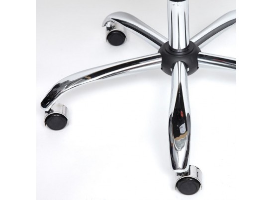 Кресло BERGAMO хром (кожзам/бежевый) в Каменске-Уральском