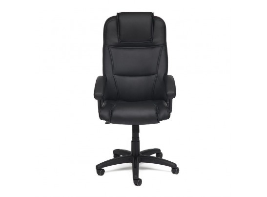 Кресло BERGAMO (кожзам/черный) в Каменске-Уральском