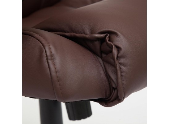 Кресло BERGAMO (кожзам/коричневый) в Каменске-Уральском