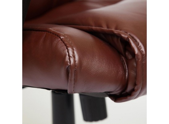 Кресло BERGAMO (кожзам/коричневый) в Каменске-Уральском