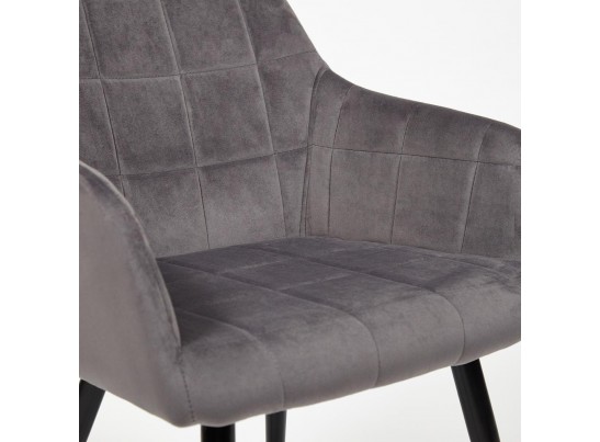 Кресло BEATA (mod. 8266/металл/ткань/серый/черный) в Каменске-Уральском