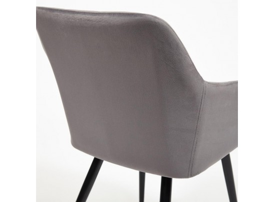 Кресло BEATA (mod. 8266/металл/ткань/серый/черный) в Каменске-Уральском