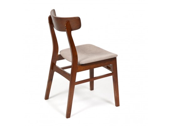 Стул с мягким сиденьем Rabat (дерево гевея/Тёмный Дуб) в Каменске-Уральском