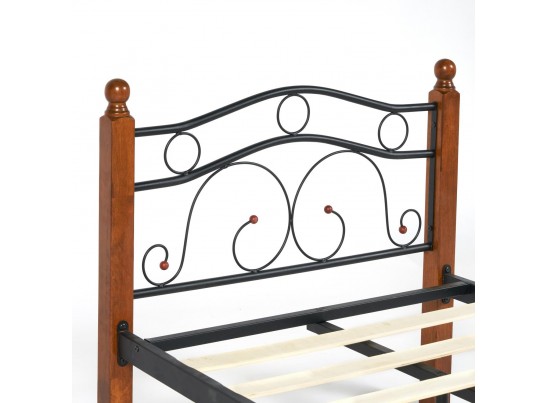 Кровать односпальная AT-803 Wood slat base