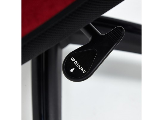 Кресло ARENA (флок/бордовый/черный) в Каменске-Уральском