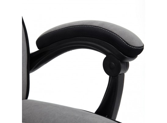 Кресло ARENA (флок/серый/черный) в Каменске-Уральском