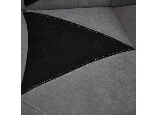 Кресло ARENA (флок/серый/черный) в Каменске-Уральском