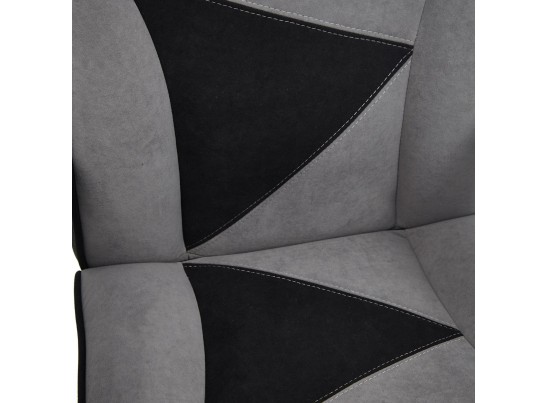 Кресло ARENA (флок/серый/черный) в Каменске-Уральском