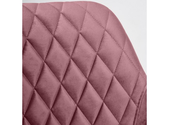 Кресло BREMO (mod. 708/ткань/металл/коралловый/черный) в Каменске-Уральском