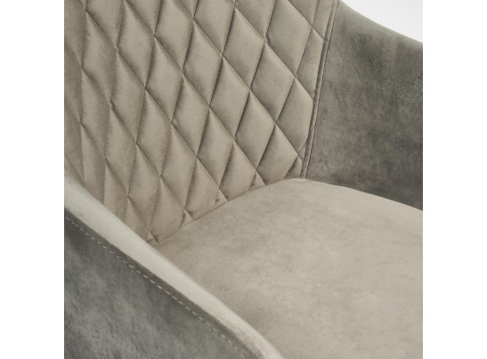 Кресло BREMO (mod. 708/ткань/металл/серый/черный) в Каменске-Уральском