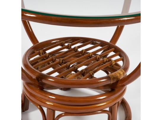 Столик журнальный со стеклом "BENOA" 5005