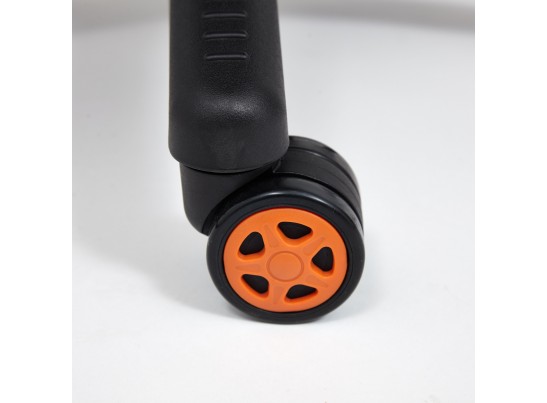 Кресло ARENA (флок/ткань/молочный/оранжевый) в Каменске-Уральском