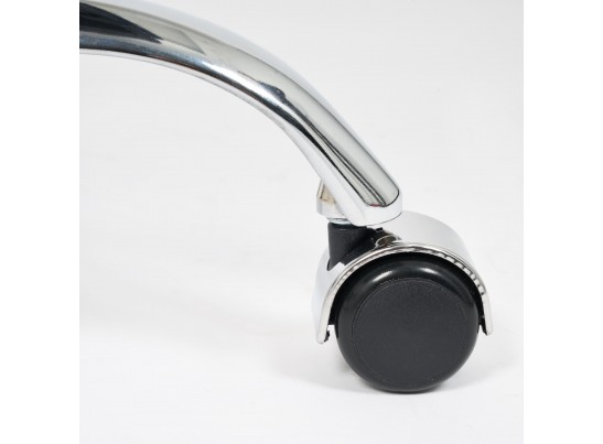 Кресло BERGAMO хром (флок/серый) в Каменске-Уральском