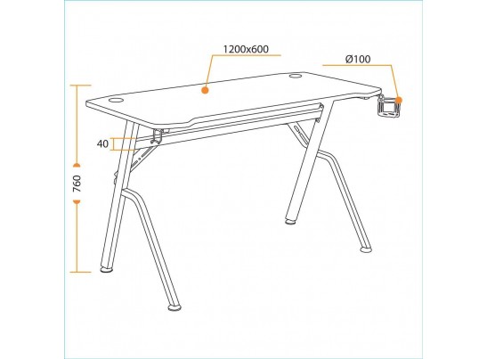 Стол Cyber-01 neo
