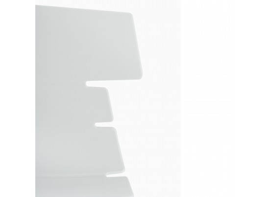 Стул офисный HANSEN (mod. 606-1) белый/хром