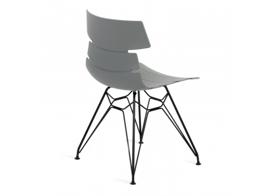 Стул HANSEN (mod. 622N) серый/черный